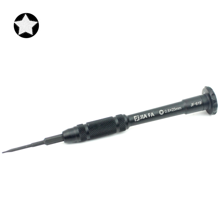 Cacciavite JIAFA JF-619-0.8 Pentalobe 0,8 x 30 mm per viti della porta di ricarica dell'iPhone, JF-619-0.8 Cacciavite JIAFA JF-619-0.8 Pentalobe 0,8 x 30 mm per viti della porta di ricarica dell'iPhone, JF-619-0.8